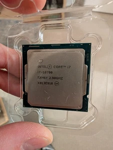 Processeur Intel Core i7-10700 2,9 GHz 4,8 GHz boost 8 cœurs, socket LGA1200 - Photo 1/3