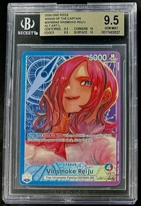 BGS 9.5 One Piece OP06-042 L* Vinsmoke Reiju Alt Art - English-Wings the Captain - Picture 1 of 2
