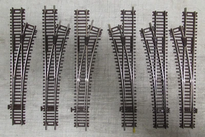 6 ATLAS NICKLE/SILVER SNAP SWITCHES CODE 83 HO SCALE (LOT 286) - Image 1 of 2
