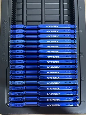 16x 4GB Kingston HyperX Fury PC3-12800U 1600 Desktop Memory RAM HX316C10F/4 - Image 1 of 2
