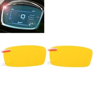 2xFor Vespa GTS300 HPE Super Tech TPU Instrument Dashboard Screen Protector Trim - Picture 1 of 9