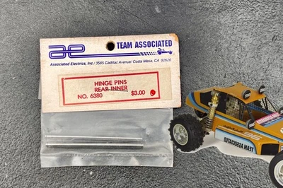 Team Associated RC10 1:10 REAR Inner Hinge Pins #6380 FACTORY SEALED - Image 1 of 2