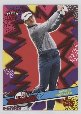 2023 Fleer Ultra Fleer Rookie Sensations Hot Packs /49 Rasmus Hojgaard #4 - Image 1 of 2