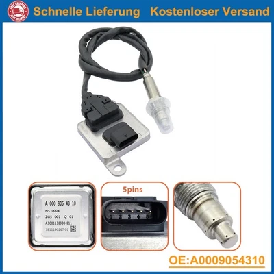 Sensor NOx A0009054310 para Mercedes-Benz CLS250 CLS350 E220 E250 E350 B906 W212 Foto 1 de 4