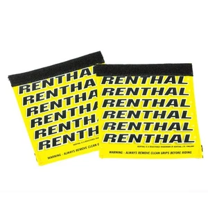 RENTHAL YELLOW CLEAN GRIP COVERS FOR MX ENDURO BIKE USED BY TOP FACTORY TEAMS - Picture 1 of 1