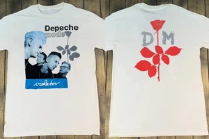 Depeche Mode 'Violator' Tour 1990 T-Shirt, 90s Depeche Mode Tour Double Sided T- - Picture 1 of 2