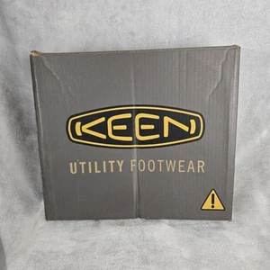 Keen Utility Footwear Mens 11.5D Vista Energy Mid Black Raven New With Box - Picture 1 of 14
