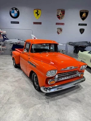 Chevrolet 1500 400 Stroker 1959, 700R, 4x4, listo para aire acondicionado, platón de madera Foto 1 de 4