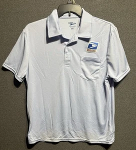 USPS Vintage Briefträger Postbote Performance Polo. Größe L - Bild 1 von 5