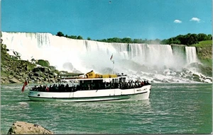 Postal sin publicar American Falls Maid of the Mist - Niagara Falls, Nueva York - Imagen 1 de 3