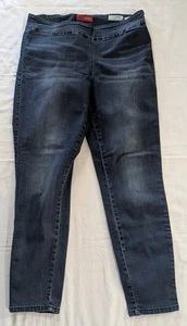 Womens Guess Mariah Fit Jeggings Sz Medium Denim Pull On Denim Blue Jeans Skinny - Picture 1 of 8
