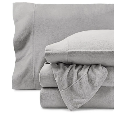 Super Soft Fleece Sheet Set - Deep Pocket, Cozy All-Season from Bare Home - Image 1 of 4