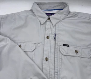 Camisa Patagonia Manga Larga Sol Patrol II UPF Botón Hombre’s Mediana Ventilada - Imagen 1 de 6