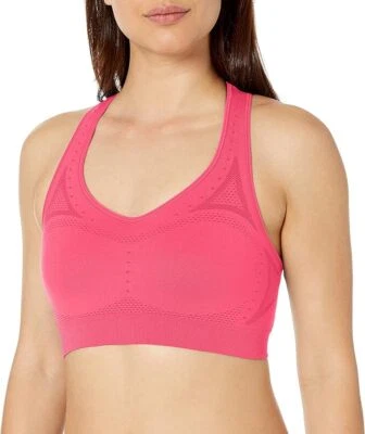 Hanes Seamless Racerback Moderate-Support Sports Bra with CoolDRI Moisture-Wick - Image 1 of 4