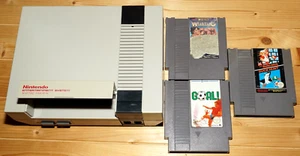 Console Nintendo Nes 8 Bit Pal A per gioco Super Mario Duck Hunt Action Set Goal - Foto 1 di 15