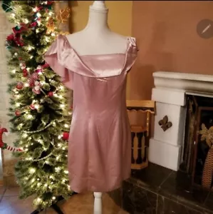 Gianni Binni Rose Mini Dress (Juniors) Sz LG - Picture 1 of 5
