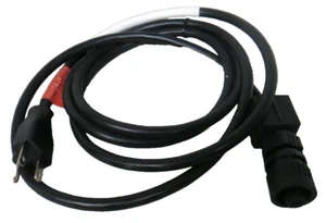 (NEW) Leybold Sogevac SV40-65 Series Pumps 4-Pin 200-240V Power Cable only - Picture 1 of 5