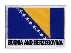 Ecusson patch patche drapeau Bosnie Herzegovine 70 x 45 mm à coudre