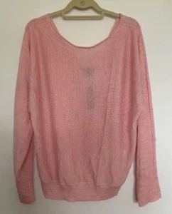 J.Crew V-Back Pullover Pulli aus Merinowolle, XXL, hthr seashell, Neu mit Etikett, ausverkauft - Bild 1 von 9