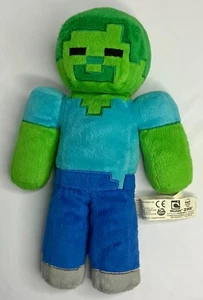 Minecraft Steve Creeper Zombie weiches Plüschtier Puppe 13 Zoll Jinx Mojang grün 2013 - Bild 1 von 6