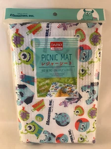 1 x Monsters Inc Picnic Blanket - 60 x 90cm - Daiso Japan Disney Pixar - Picture 1 of 2