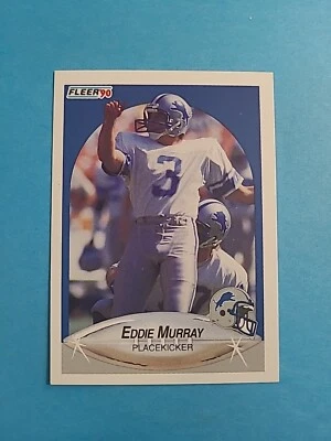 EDDIE MURRAY 1990 FLEER FOOTBALL CARD # 282 H9847 - Image 1 of 2