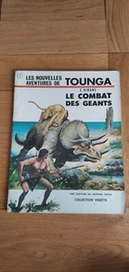 TOUNGA , le combat des géants , édouard Aidans ( édition originale 01/1970 ) - Picture 1 of 3