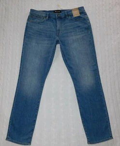 Pantalones de mezclilla MADEWELL ― para hombre 36 x 32 ― DELGADOS lavados ligeros suaves nuevos con etiquetas ― #bv52 *nuevos* - Imagen 1 de 7