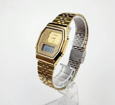 Мужские винтажные 80-е АНАЛОГОВО-ЦИФРОВЫЕ часы PHASAR Y651-5070. Сигнализация. Хронограф - Изображение 1 из 4