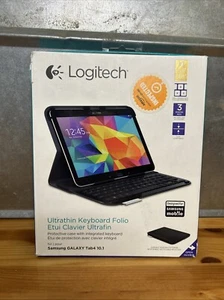 New Logitech Ultrathin Keyboard Folio for Samsung Galaxy Tab 4 10.1 (920-006386) - Picture 1 of 4