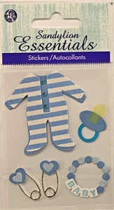 Sandylion Essentials Stickers - Baby boy -50409 - Picture 1 of 1