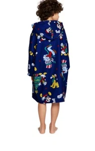 NEW Kids MICKEY and FRIENDS Oversized Hooded Pullover Robe Size S/M - Picture 1 of 7