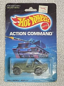 HTF 1981 Hot Wheels Roll Patrol Jeep CJ-7 NIP - Picture 1 of 6