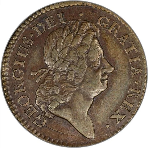 1723 HIBERNIA HALF PENNY *PCGS AU* Martin 4.35,Gc.14,W-13120,R-6 *FAST SHIPPING! Cover