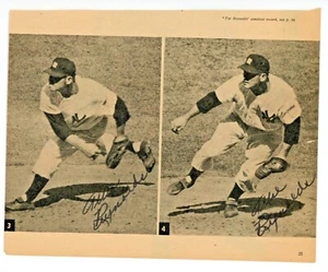 Allie Reynolds Autographed Twice Magazine Cut-Out - New York Yankees - In Person - Picture 1 of 1