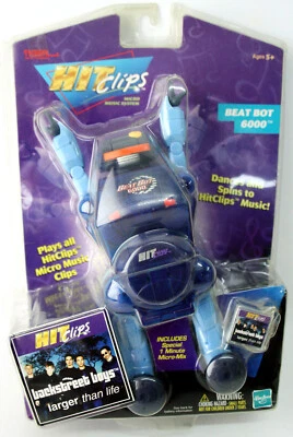 HIT CLIPS BEAT BOT 6000 MICRO MUSIC SYSTEM BACKSTREET BOYS HASBRO 2001 NEW ! - Image 1 of 4