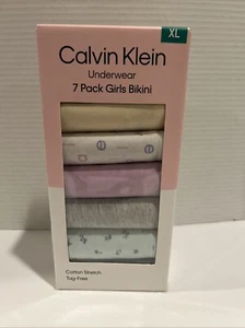 Calvin Klein Girls’ Bikini Underwear 7-pack Select Size: S M L XL - Picture 1 of 2