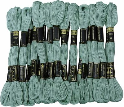 Anchor Threads Cross Stitch Stranded Cotton Thread Hand Embroidery Floss Blue - Image 1 of 4