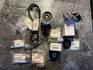 BMW 3er E46 Wasserpumpe Riemen Umlenkrolle Riemenspanner Keilriemen Set NEU - Bild 1 von 1