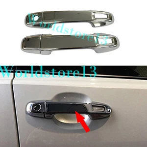 Fit for 2016-2021 2022 Toyota C-HR Chrome Front Exterior Door Handles Trim Cover - Picture 1 of 5