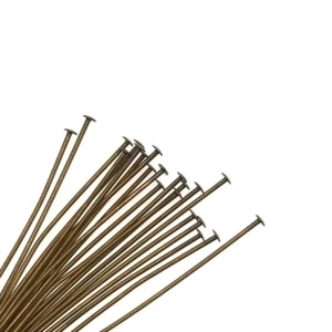 100 pz CHIODINI A T BRONZO componenti minuteria bigiotteria gioielli bijoux - Foto 1 di 1