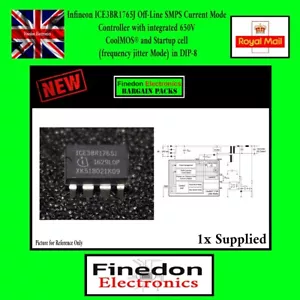 Infineon ICE3BR1765J Off-Line SMPS Current Mode Controller IC DIP-8 - Picture 1 of 1