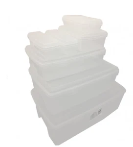 8 Stück Kunststoff Organizer Set Schreibtisch Büro Arbeit Ordnung Aufbewahrungslösungen - Bild 1 von 5