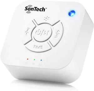 SonTech - White Noise Sound Machine - 10 Natural Soothing Sound Tracks - Picture 1 of 7