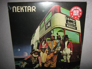 NEKTAR Down To Earth BRAND NEW SEALED Gatefold LimitED of 300 RED Vinyl LP 2019 - Picture 1 of 4
