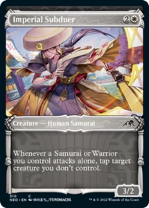 Imperial Subduer - Foil - Showcase x1 - Kamigawa: Neon Dynasty - NM-Mint, Englis - Picture 1 of 1