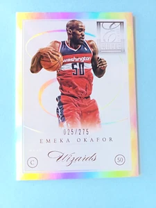 2012-13 PANINI ELITE SERIES EMEKA OKAFOR #2 BASE #/275 WASHINGTON WIZARDS - Picture 1 of 2