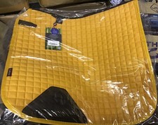 Le Mieux Mustard Dressage Saddlepad Brand New Size Large