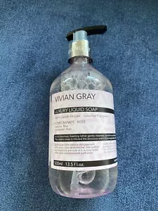 VIVIAN GRAY Luxury Liquid Soap Pomegranate & Rose 500 ml VEGAN - Picture 1 of 11