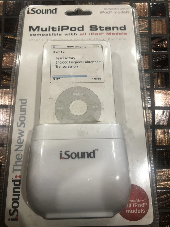 iSound Multipod Stand Compatible With All iPod Models